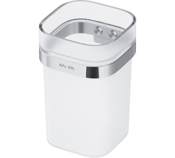 Изображение товара Стеклянный стакан с настенным держателем AM.PM Func A8F34300