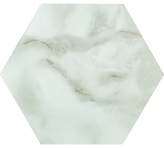 Изображение товара Комплект самоклеящейся пвх плитки LAKO соты, травертино, толщина 2 мм, 1.08 м², 30 шт. LKD-H-81016-1