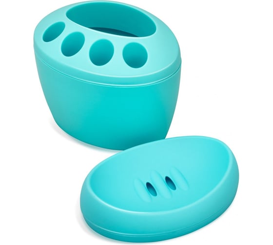 Изображение товара Открытая мыльница Martika Камея подставка для зубных щеток Камея набор колор С495-04-КОЛ