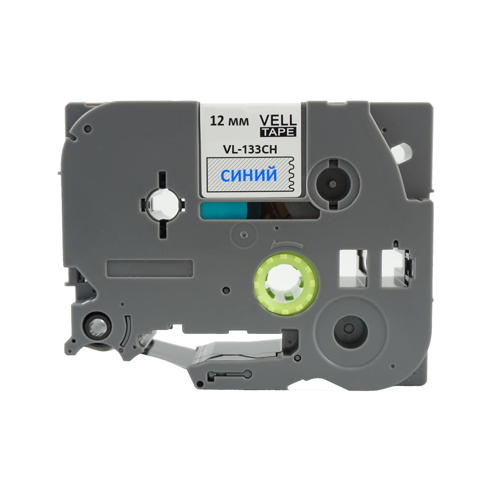 Изображение товара Лента Vell VL-133CH для термотрансферной печати синяя 12 мм 8 м