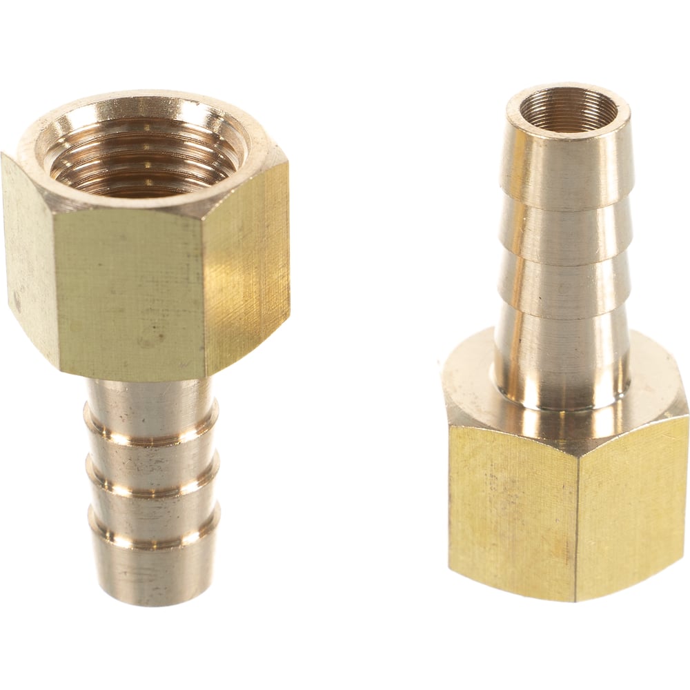 фото Муфта переходная 1/4f – елочка 9 мм, 10шт huberth rp208344