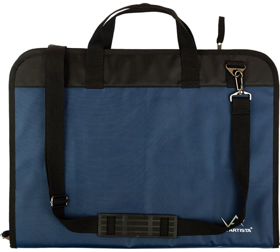 Изображение товара Папка VISTA-ARTISTA на молнии A3 48x35x2 см 100% нейлон узкая/синяя SHC-03 566507