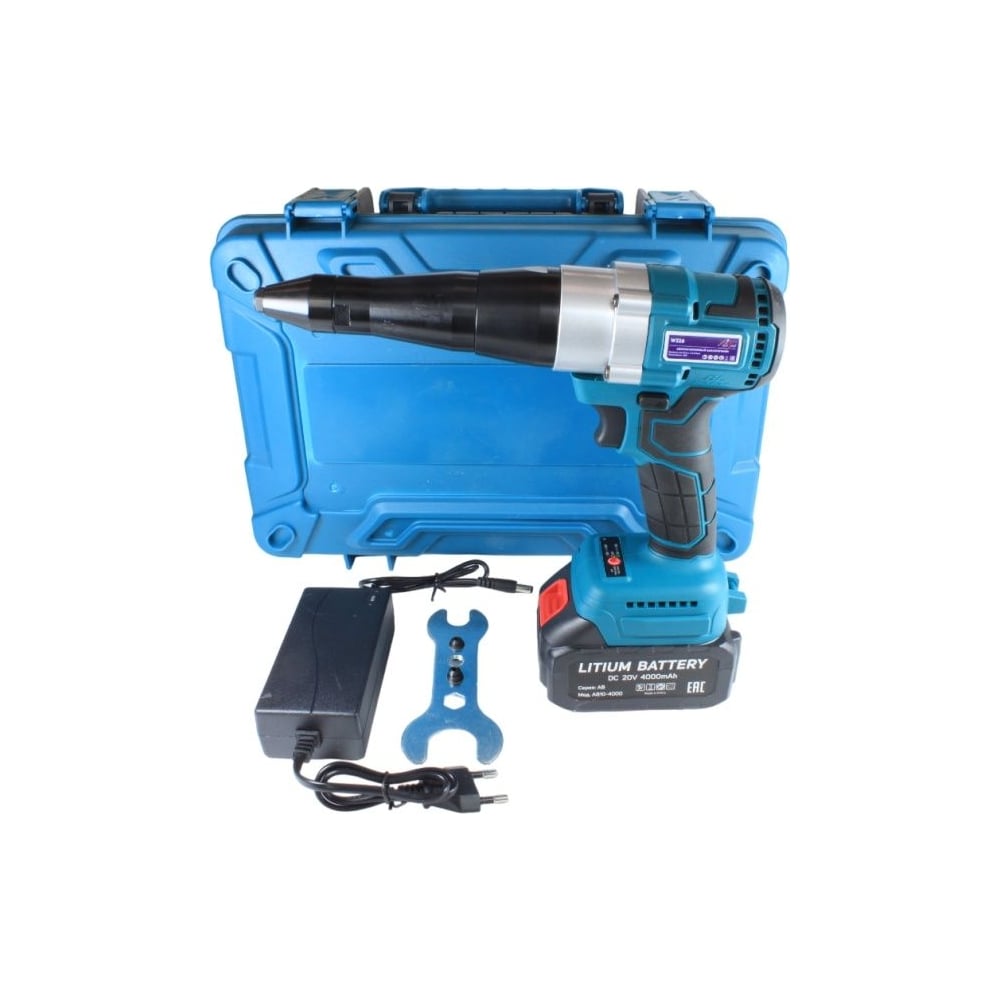 Аккумуляторный заклепочник AktiTool wz16 101701