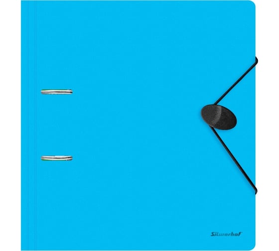 Изображение товара Папка-регистратор SILWERHOF 355052 A4 70 мм полифом голубой 1847479