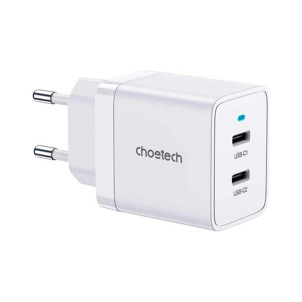 Сетевое зарядное устройство Choetech сетевое зу morechoice smart 2usb 3 0a qc3 0 быстрая зарядка nc55qc white