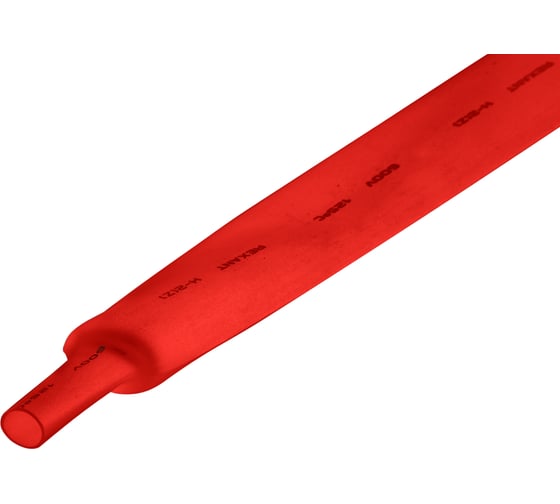 Изображение товара Термоусадочная трубка REXANT ТУТнг 22.0/11.0 мм, 1м, 10 шт, красная 22-2004