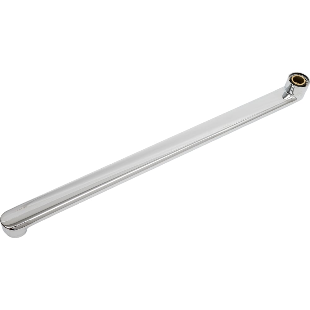 Изображение товара Излив для ванны ARCO DA VELLA 40 см с аэратором плоский хромированный