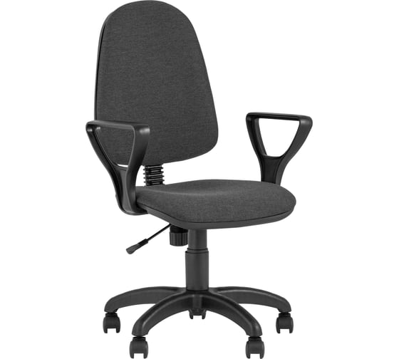 Изображение товара Компьютерное офисное кресло для школьника Стул Груп престиж серое prestige_grey