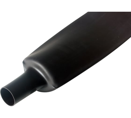 Изображение товара Термоусаживаемая трубка REXANT ТУТнг-LS (2:1)-50/25 черная 25-0006