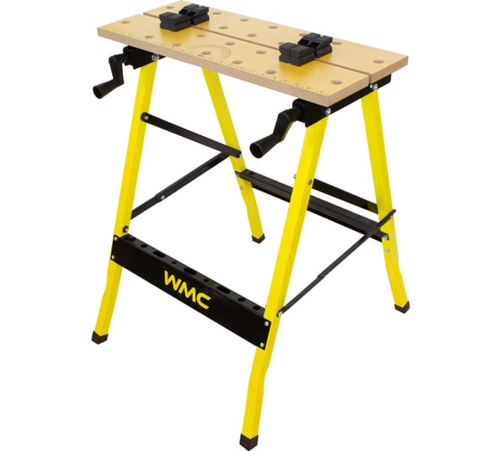 Изображение товара Столярный металлический верстак с разводной столешницей WMC TOOLS WMC-TG6101044(51774)