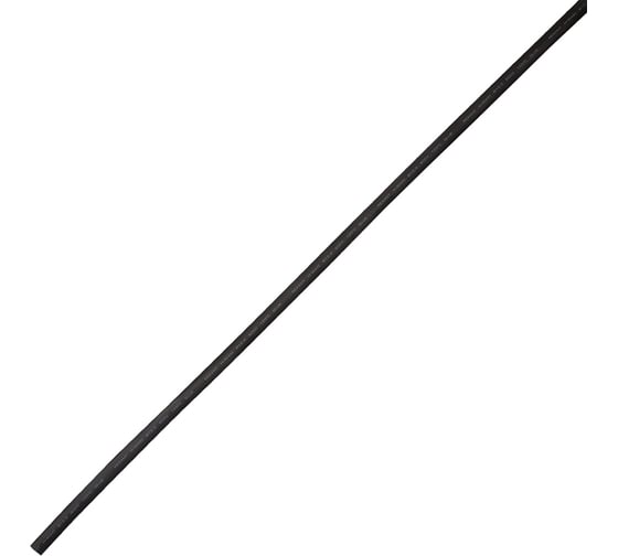 Изображение товара Клеевая термоусадка REXANT 12.0/3.0мм, 4:1, черная 10 шт по 1м 23-1206