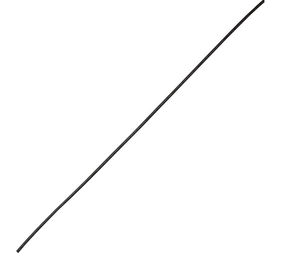 Изображение товара Клеевая термоусадка REXANT СТТК (4:1), двустенная, 6.0/1,5мм, 10 шт. по 1м, черная 23-6006