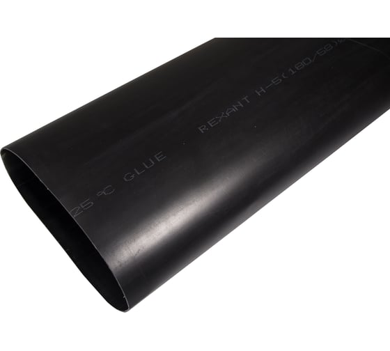 Изображение товара Клеевая термоусадка REXANT СТТК (3-4:1)-180/58 черная 26-0180