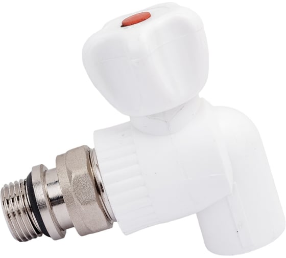 Изображение товара Кран для радиатора Rvc ППРС угловой 20x1/2 наружная резьба light 08465