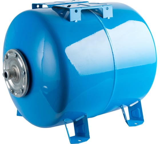 Изображение товара Расширительный бак гидроаккумулятор STOUT 300 л. горизонтальный синий STW-0003-000300