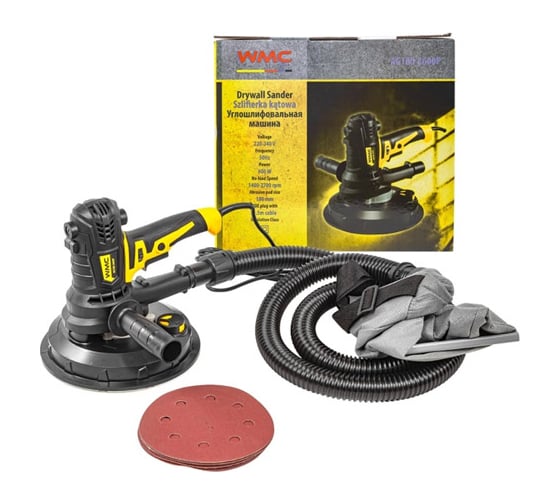 Изображение товара Шлифовальная угловая машина WMC TOOLS WMC-AG180-2600P