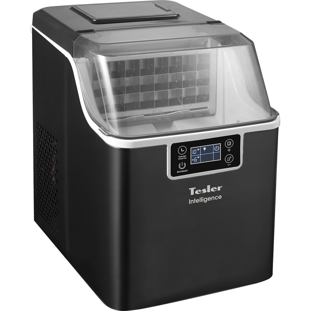 Изображение товара Льдогенератор TESLER ICM-2001 кубиковый с регулировкой размера льда 22 кг/ч