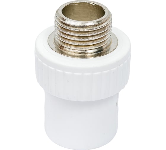 Изображение товара Муфта Rvc ППРС наружная резьба 20x1/2 04319