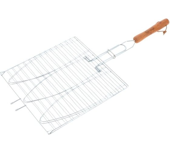 Изображение товара Решетка-гриль для рыбы ROYALGRILL 3 секции, 28х28см 80-019