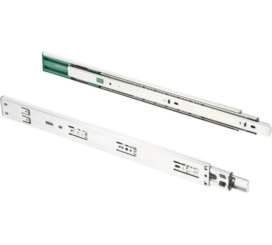 Изображение товара Направляющая шариковая H45mm L450mm 40кг с доводчиком VERSALITE PLUS 15 шт GTV PK-L-H45-450-B