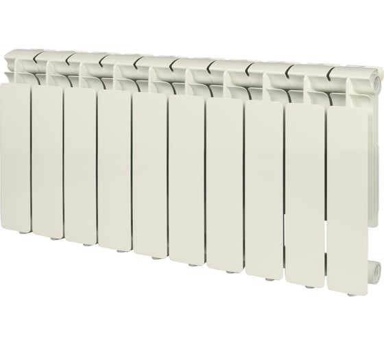 Изображение товара Алюминиевый радиатор STOUT Bravo 350 6 секций боковое подключение SRA-0110-035006