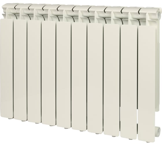 Изображение товара Алюминиевый радиатор STOUT Bravo 500 8 секций боковое подключение SRA-0110-050008