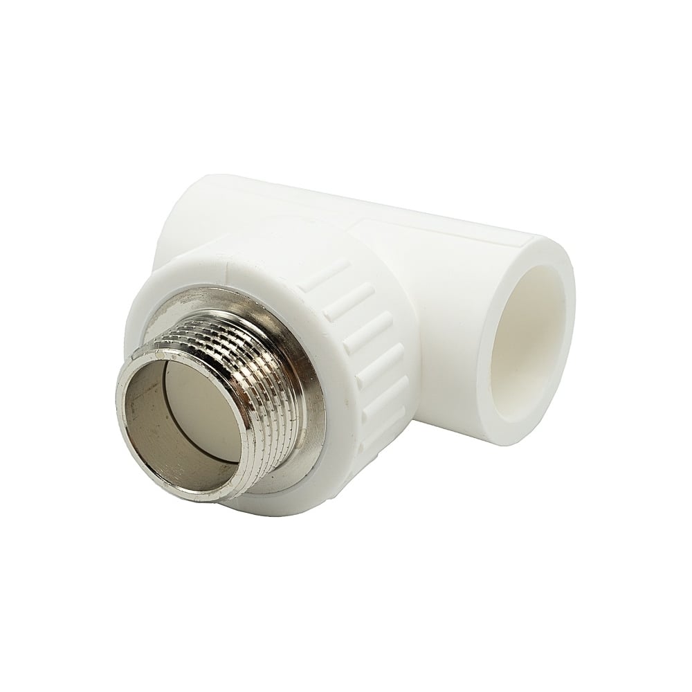 Изображение товара Тройник Rvc ППРС наружная резьба 32x1 для труб водопровода и отопления