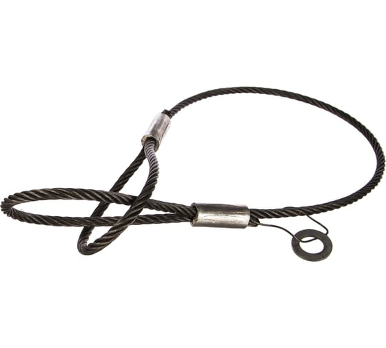 Изображение товара Канатный петлевой строп (0.63т, 1м, опрессовка) СТРОП-ПРО СКП1 УСК1 SP04901