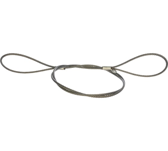 Изображение товара Канатный петлевой строп (2.5т, 4м, опрессовка) СТРОП-ПРО СКП1 УСК1 SP04910