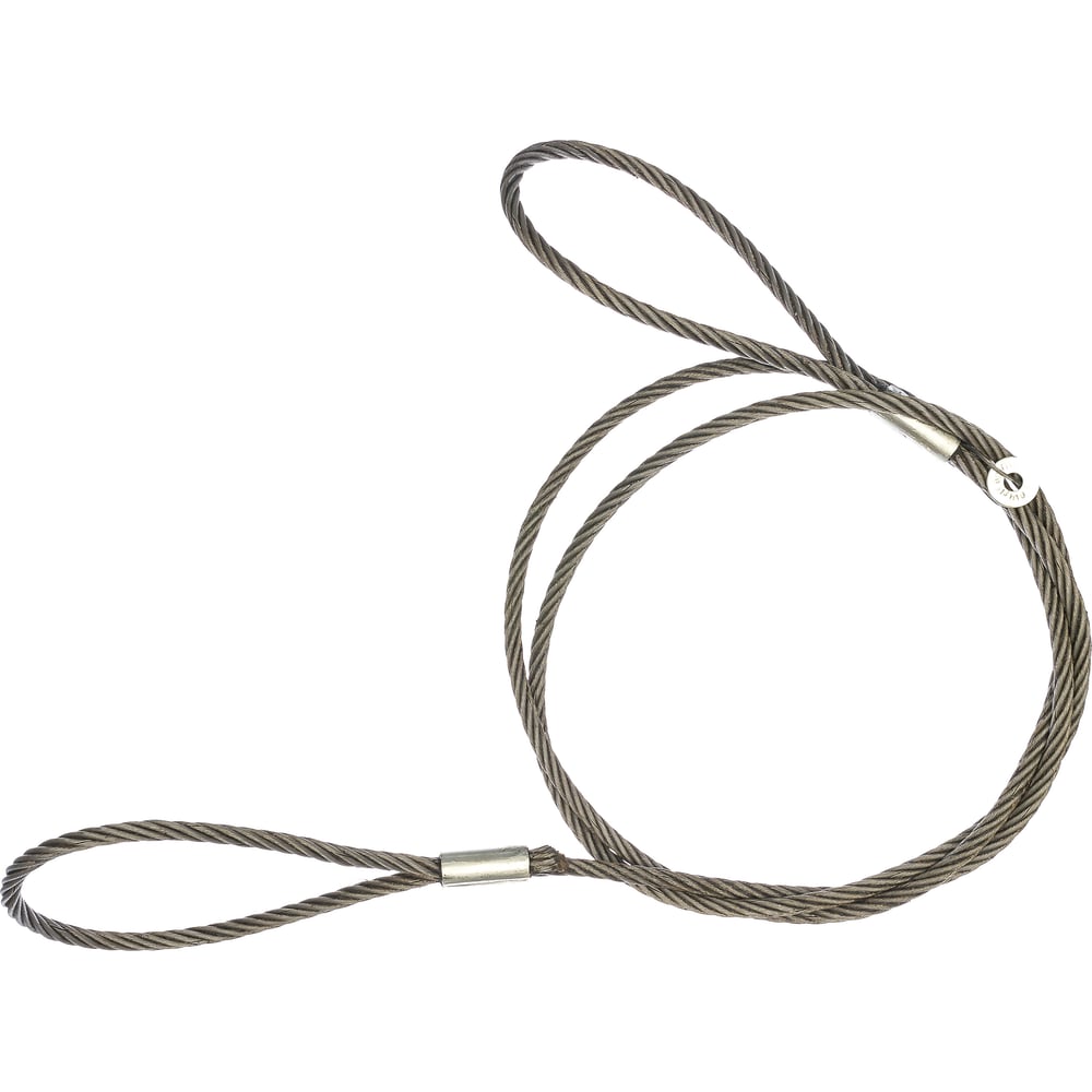 Изображение товара Канатный петлевой строп 2т 4м опрессовка СТРОП-ПРО СП04908