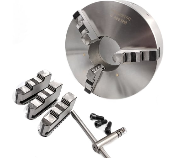 Изображение товара Патрон токарный 400 мм, 3-х кулачковый 7100-0015п (к11-400) TORNERI 045670