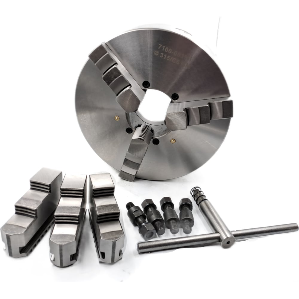 Изображение товара Токарный патрон 315 мм 3-х кулачковый TORNERI К11-315\c6