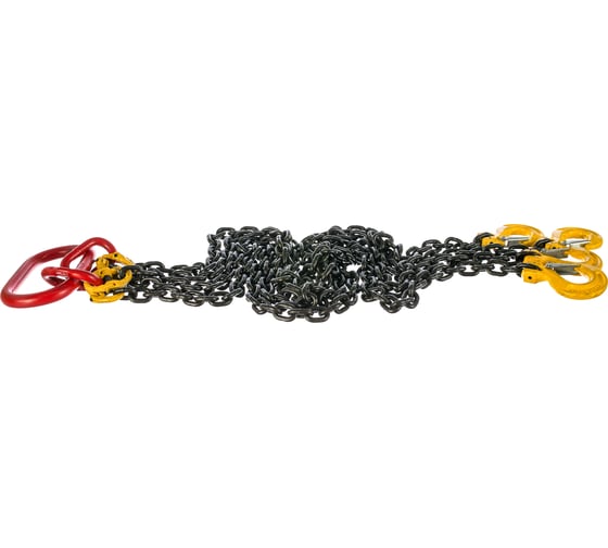 Изображение товара Цепной четырехветвевой строп (4.25т, 2м, 8 класс)СТРОП-ПРО 4СЦ SP04357