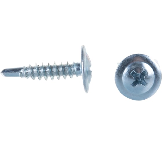 Изображение товара Саморез с прессшайбой Качественный крепеж 4,2х19 сверло 600 шт 0500345 КЧ