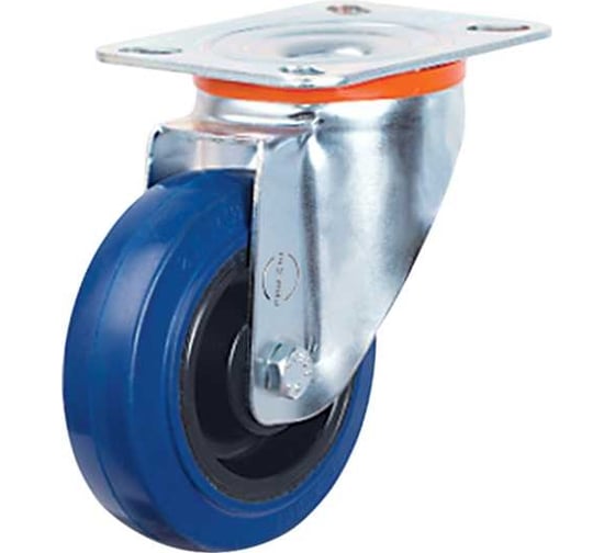 Изображение товара Колесо с поворотной платформой 80 мм EMES EM01ZMRM80X35