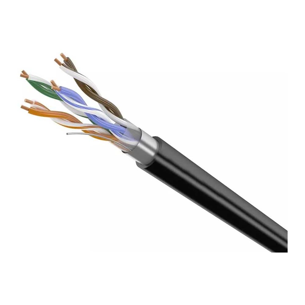 Изображение товара Folan F/UTP Cat5e кабель 305 м, экранированный для высокоскоростных сетей