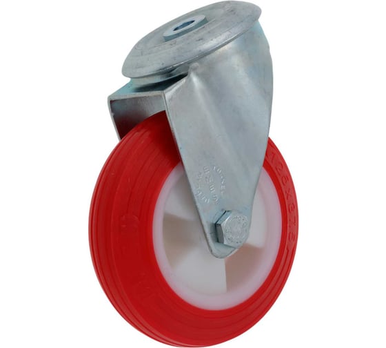 Изображение товара Колесо с кронштейном и креплением под болт 125 мм EMES EM04ZKP125X375