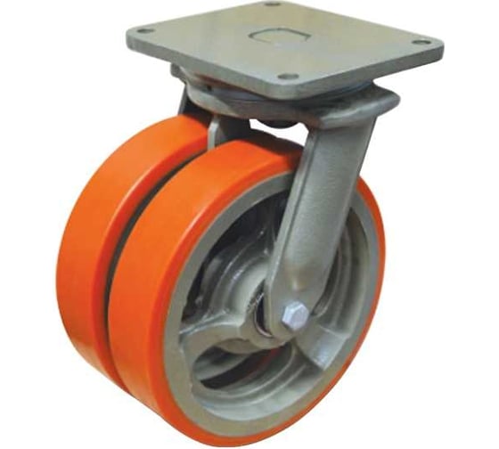 Изображение товара Колесо с поворотной платформой 250 мм EMES EW01VBP250X60