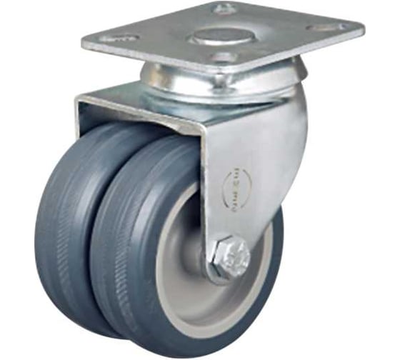 Изображение товара Колесо с поворотной платформой 75 мм EMES ET01MKT75X25