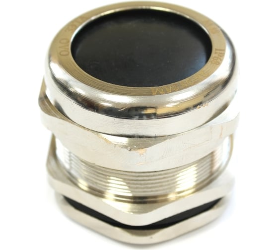 Изображение товара Кабельный ввод ГОФРОМАТИК м 19 латунный ут1,5 ip68 (d кабеля 6-12 мм) (уп.100шт) zeta30112