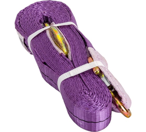 Изображение товара Автомобильный буксир (разрывная нагрузка 5т, 5м, Крюк-крюк) СТРОП-ПРО SP02290