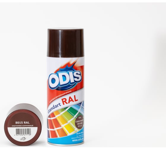 Изображение товара Краска-спрей ODIS standart RAL каштаново-коричневый 8015ral