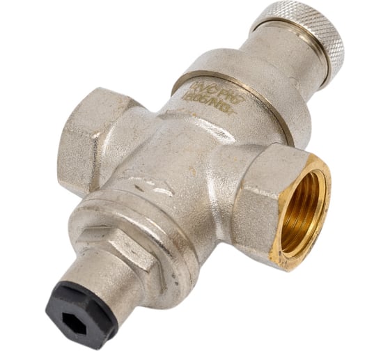 Изображение товара Редуктор давления Rvc 1/2, настройка 0-4 Bar, с выходом под манометр 06934