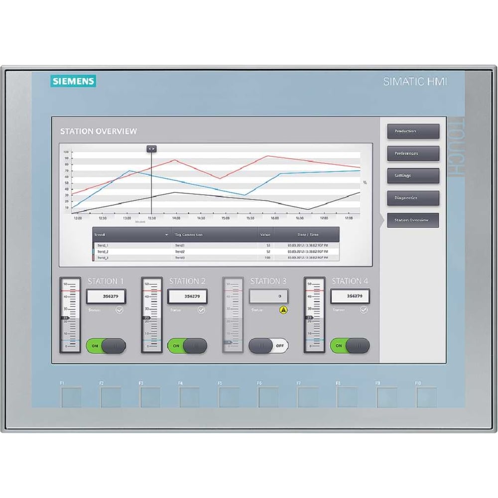 фото Панель оператора ktp1200 basic siemens