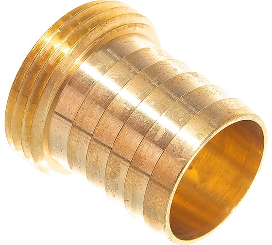 Изображение товара Штуцер латунный наружная резьба 1" х 25 мм Профитт 2101632