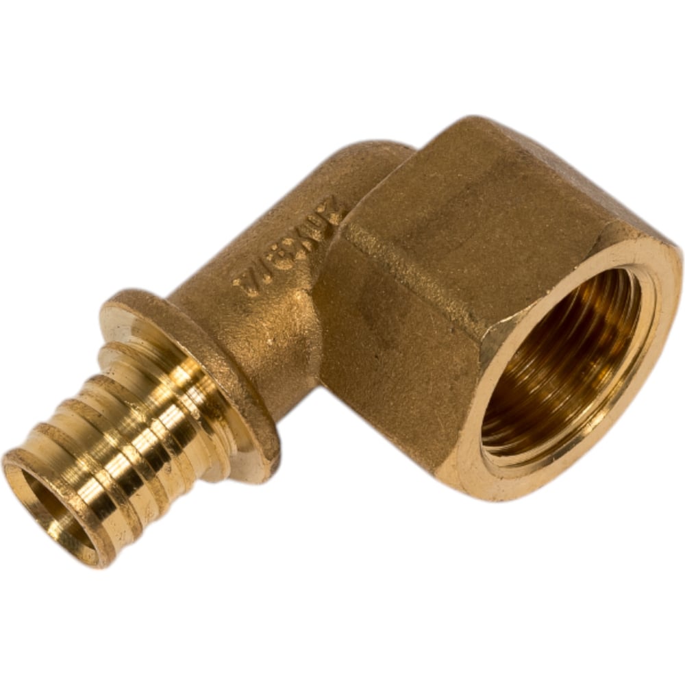 Изображение товара Переходник Rvc РЕХ угловой внутренней резьбой 20 - Rp 3/4 латунный