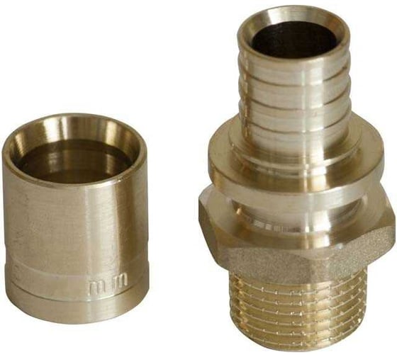 Изображение товара Переходник Rvc РЕХ с наружней резьбой 20 - R 3/4 02856