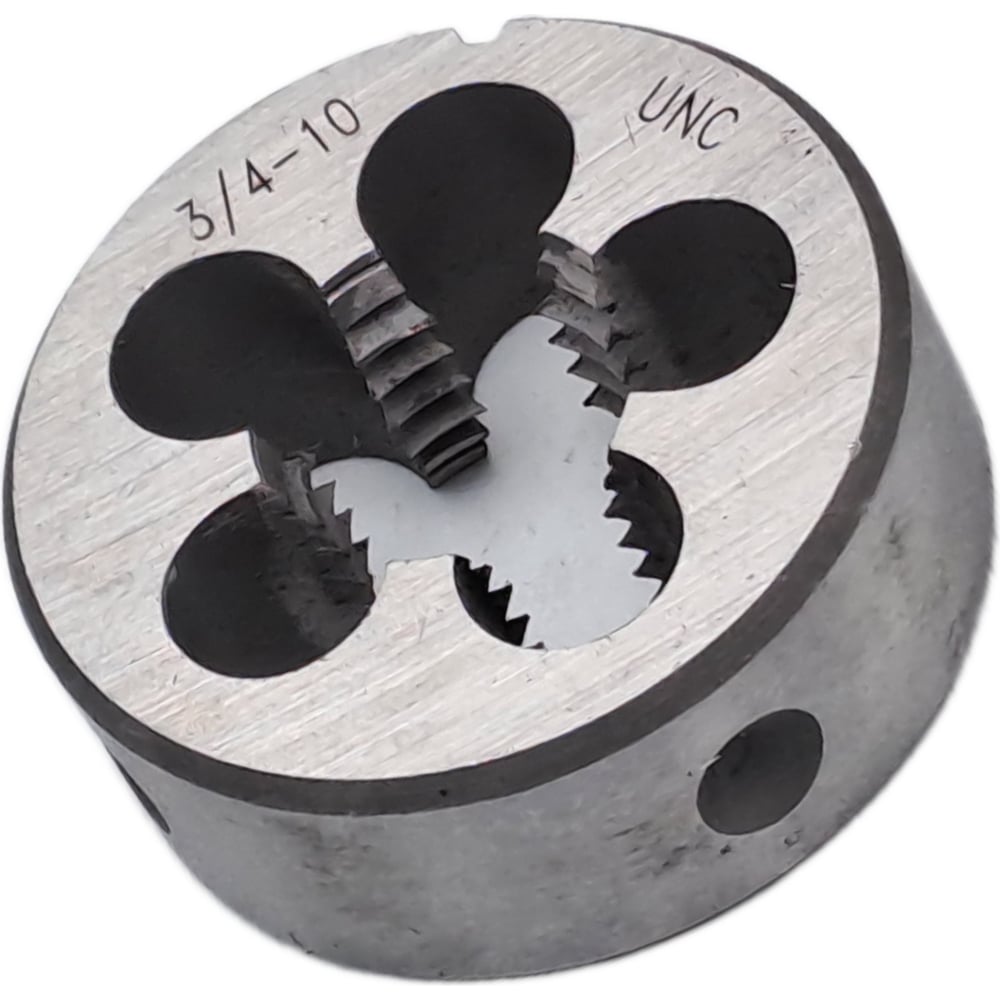Изображение товара Плашка TORNERI UNC 3/4 10 нитей для нарезки внутренней резьбы металла
