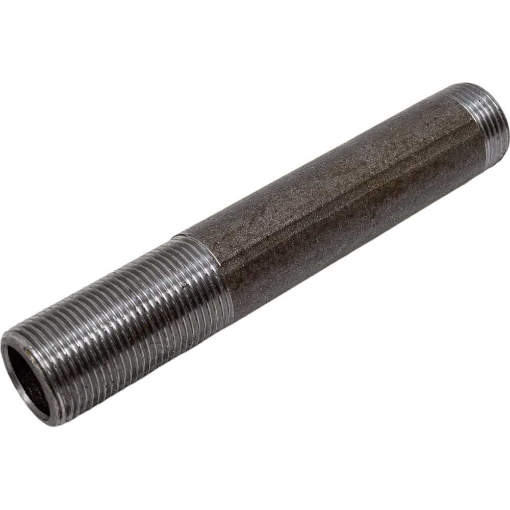 Изображение товара Стальной сгон Rvc 20 150 мм 07141 для сантехнических систем наружная резьба 3/4M