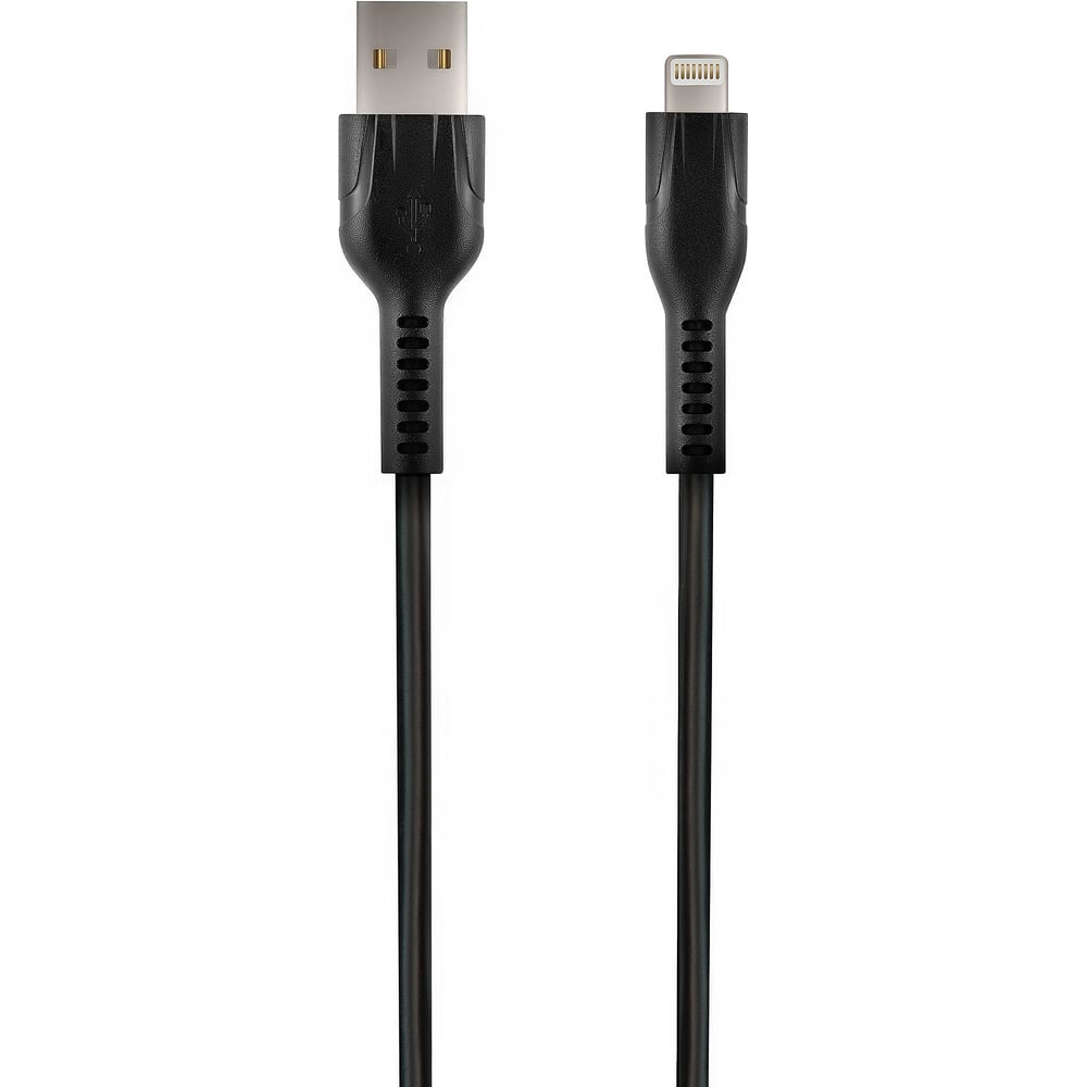 Изображение товара Кабель для зарядки смартфонов и других устройств STIMA usb 2.0 - lightning, черный PC10-14